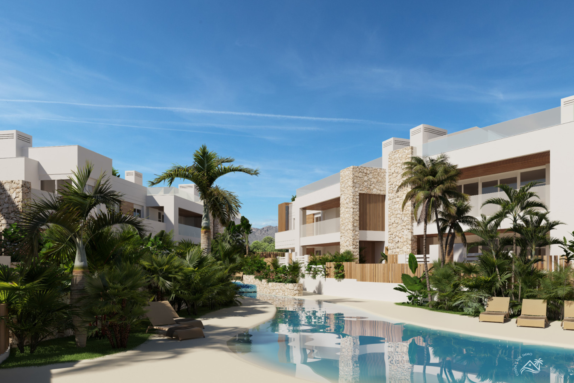 Neue Gebäude - Bungalow -
San Juan de los Terreros