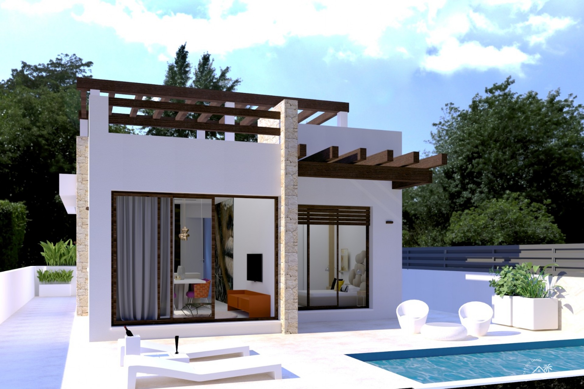 Obra nueva - Villa/Chalet -
Vera Playa